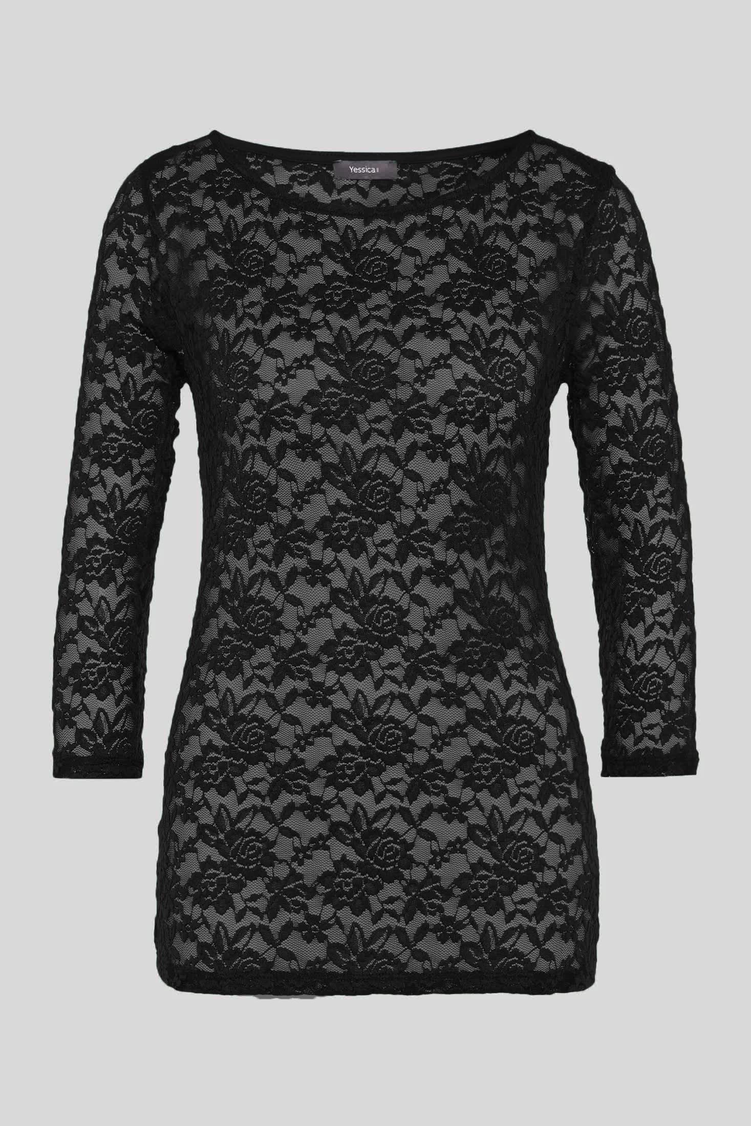 Лонгслив женский C&A XL Черный (2102956b41)