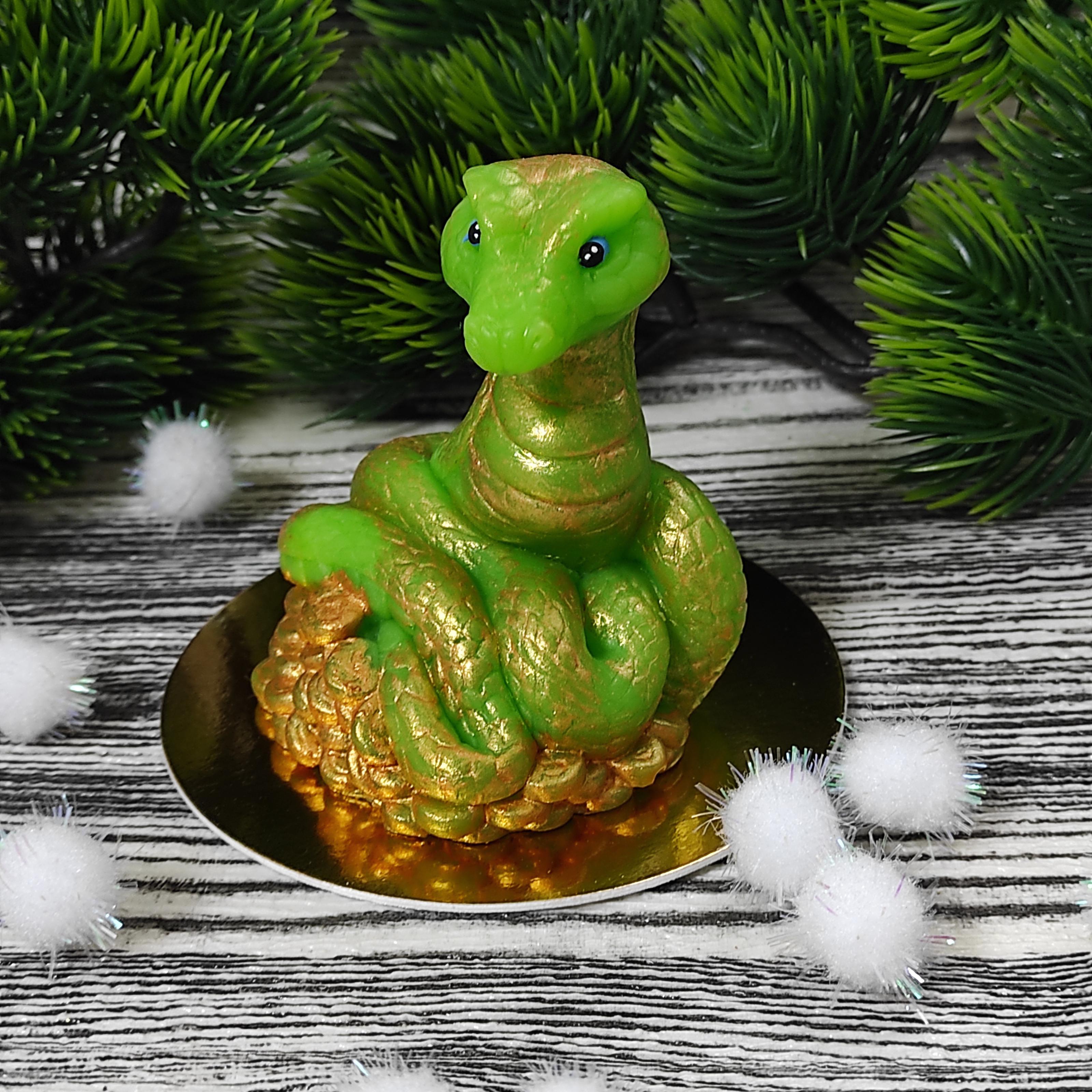 Мыло Bila Lileya Змея на монетах символ года в пакете ручная работа (MS-00717)