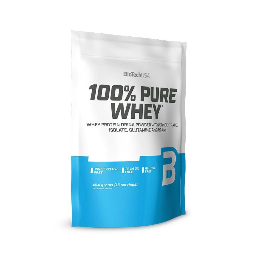 Протеин BioTech 100% Pure Whey 454 г Шоколад