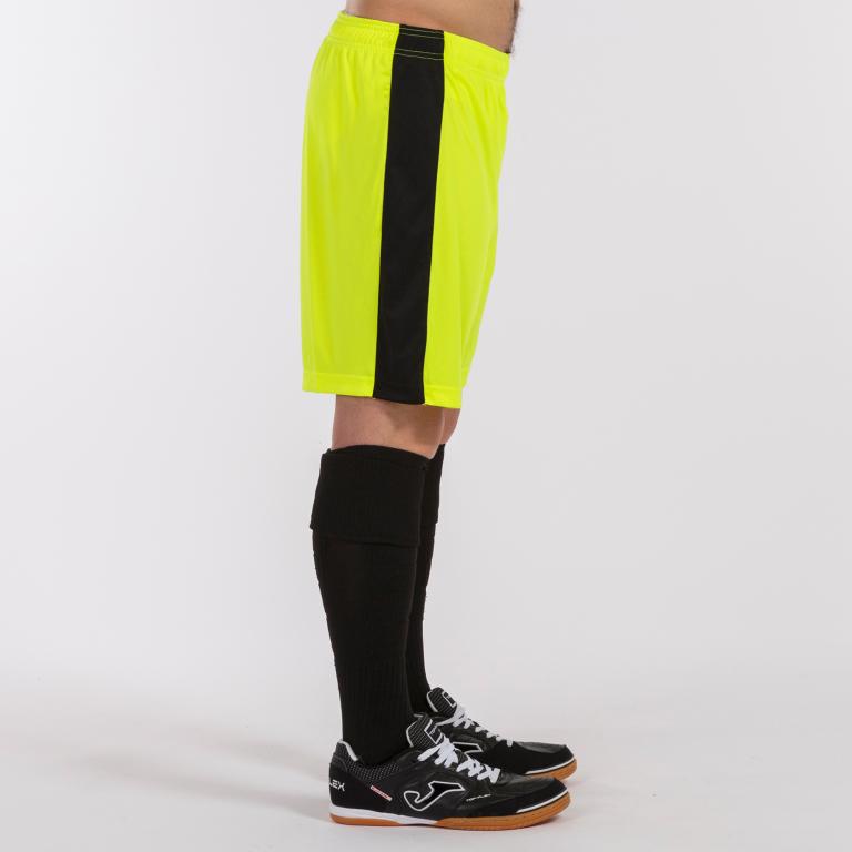 Шорты Joma 101657.061 Maxi Short Fluor S Yellow-Black (8424309061944) - фото 5