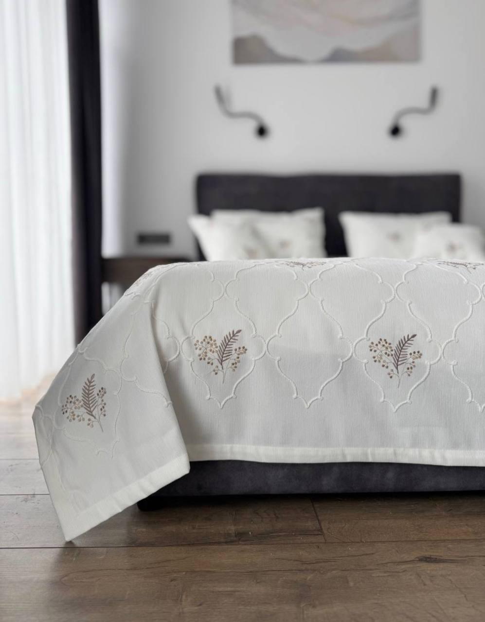 Покривало Бароко 100% бавовна 200х250 см колір №6 (55677)