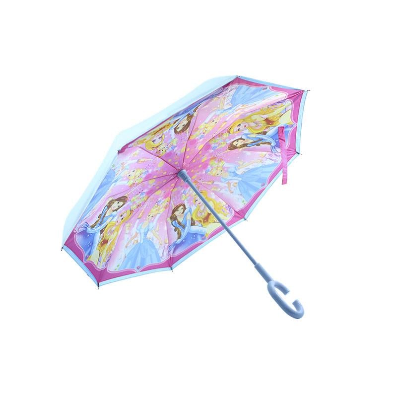 Детский зонт наоборот Up-Brella Princess Pink/Blue