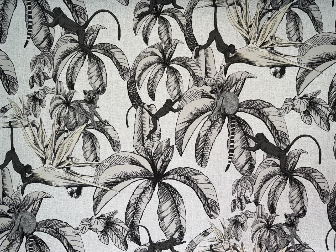 Обои виниловые Marburg на флизелиновой основе 10 м Светло-серый (32351)