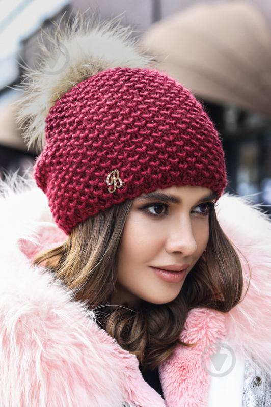 Шапка «Кларк» Braxton бордовый 56-59