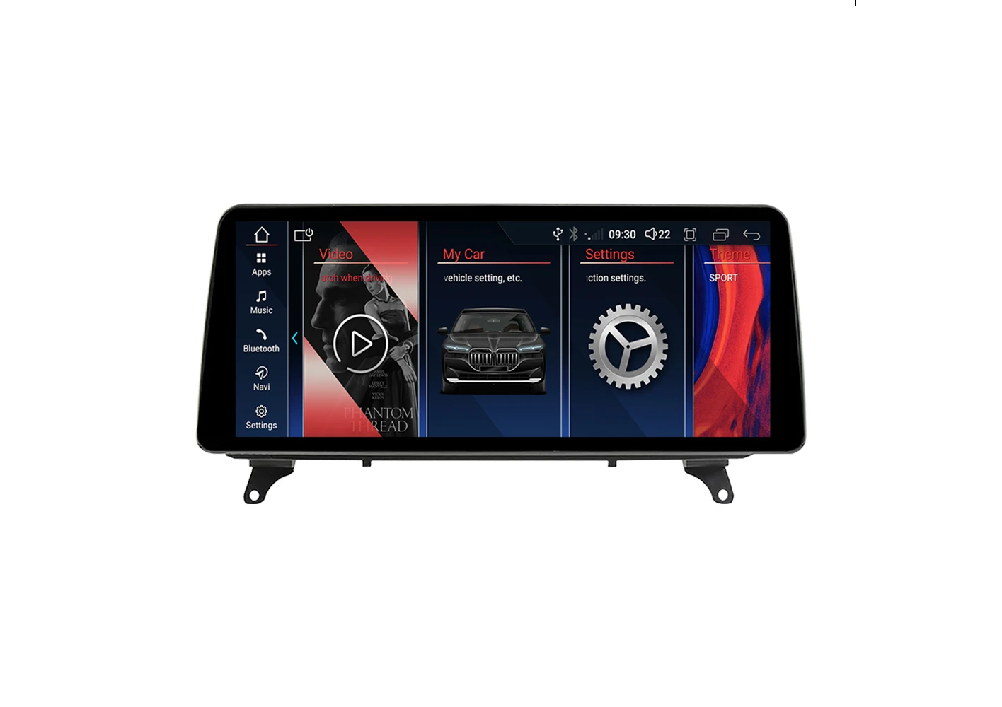 Автомагнитола штатная Torssen для BMW E70/E71 2008-2010 г. X5/X6 4/64 CIC 12,3" (202304579)
