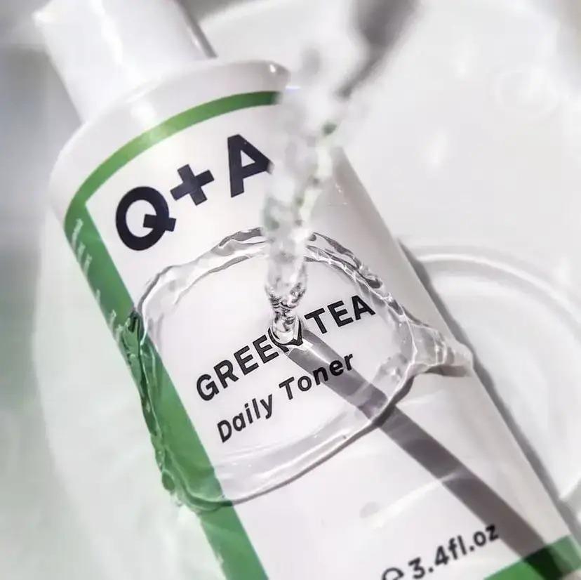 Тонер успокаивающий для лица Q+A Green Tea Daily Toner 100 мл (10375809) - фото 3