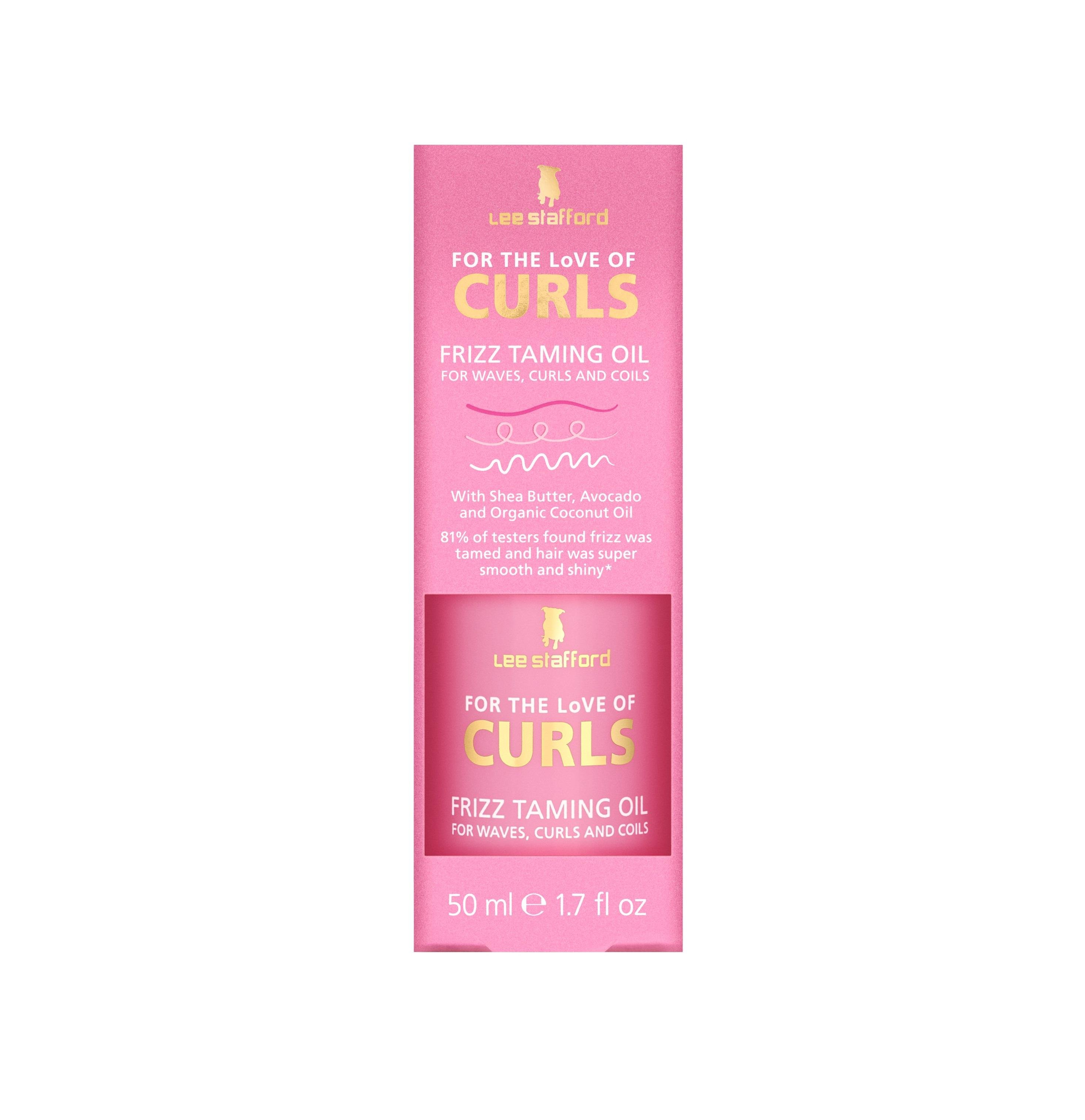 Масло для кудрявых волос For The Love Of Curls Frizz Taming Oil Lee Stafford 50 мл (5060282707184) - фото 2