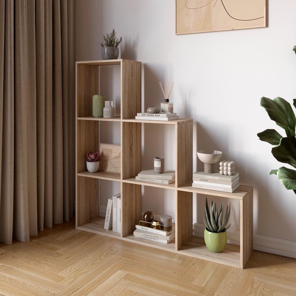 Стеллаж М-Зон Джеко 1072 Сонома (MZN-031002)