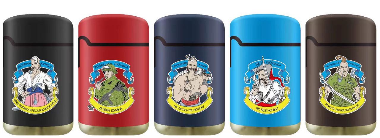 Набор зажигалок JET Turbo Козаки 5 шт. (000005102)