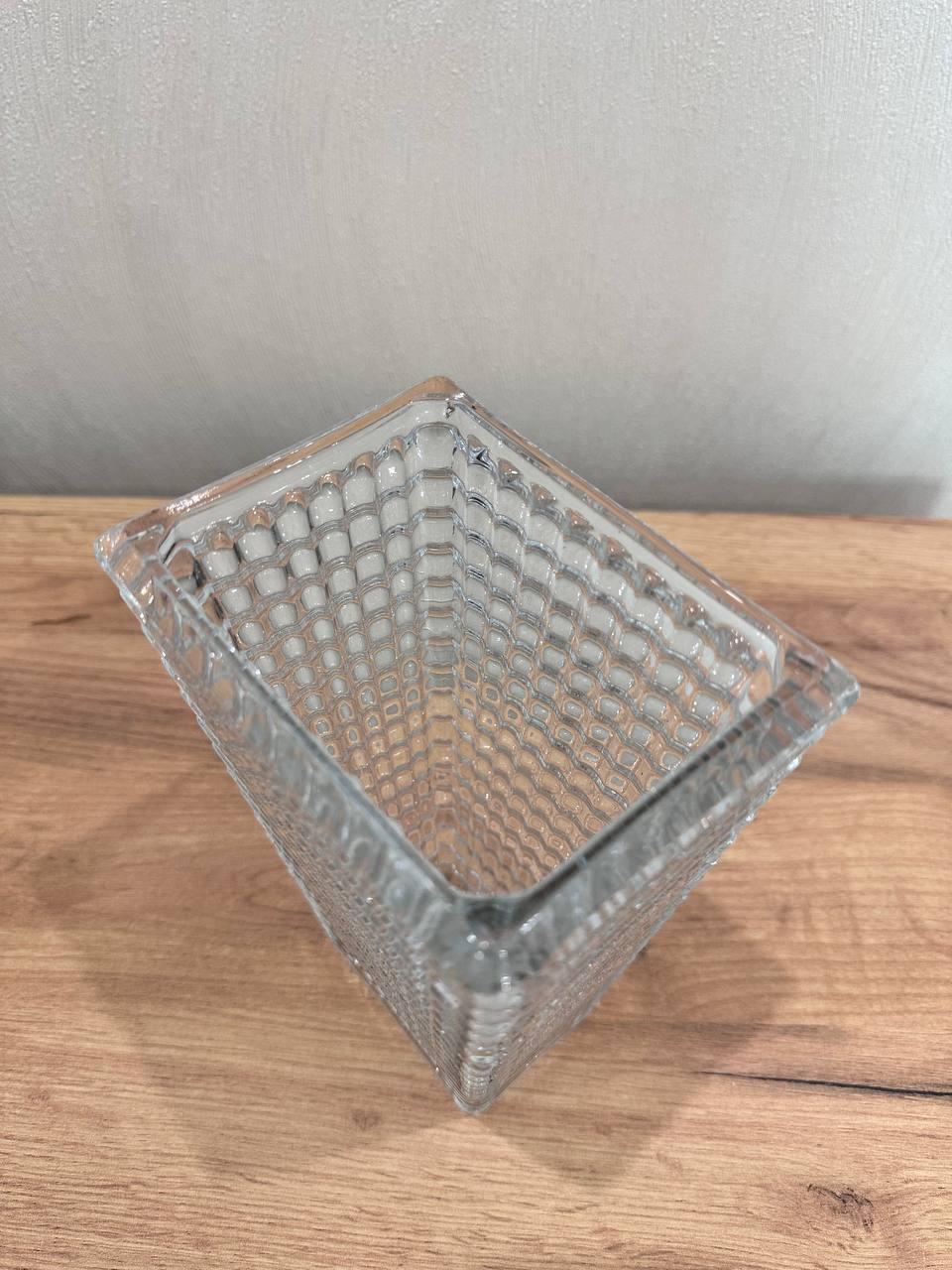 Ваза для квітів Jumbo Baccarat із скла 22,5 см Прозорий (15342056) - фото 2 Ваза для квітів Jumbo Baccarat із скла 22,5 см Прозорий (15342056) - фото 2