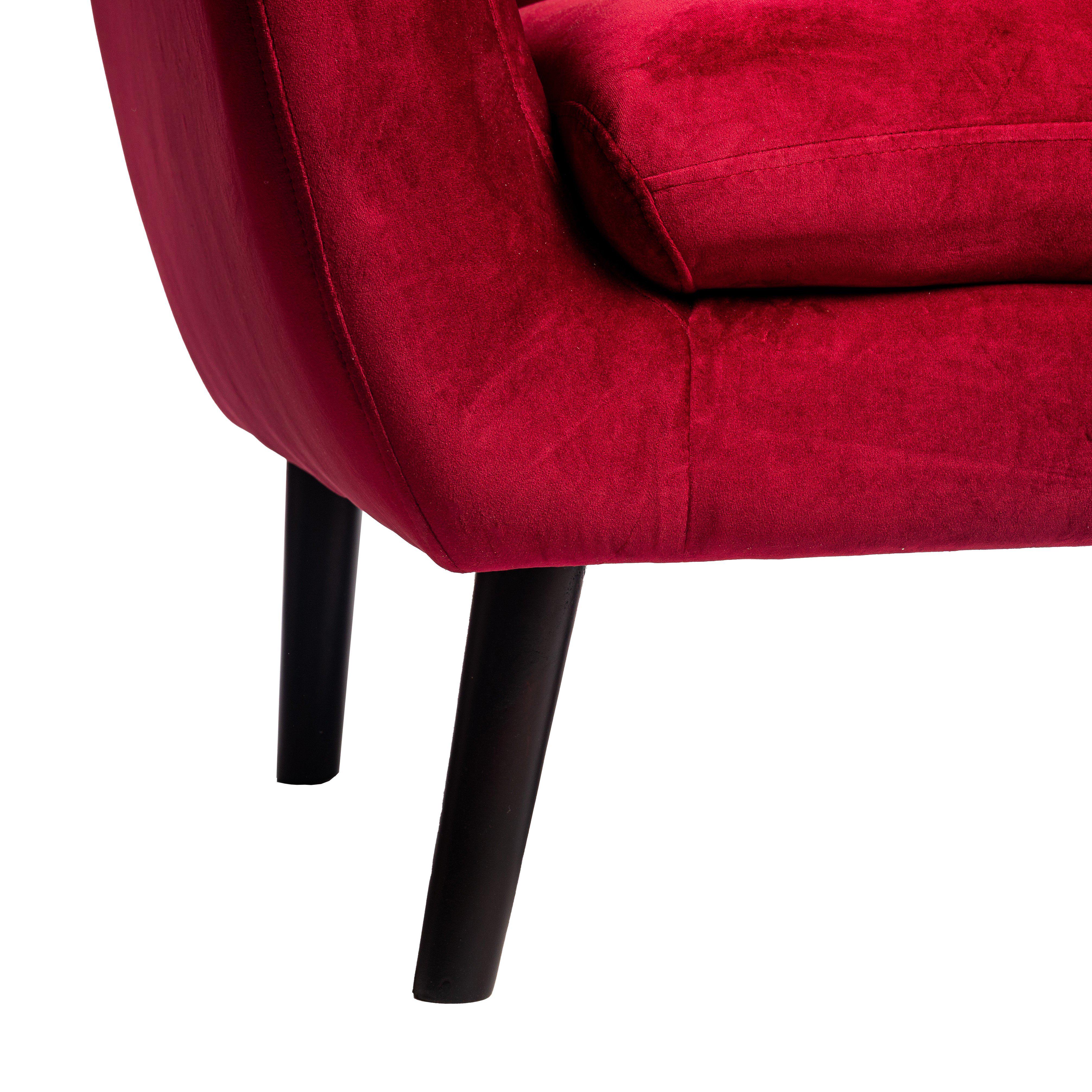 Диван Signal MOLLY 2 Welur Бордовий (MOLLY2V59BO) - фото 4 Диван Signal MOLLY 2 Welur Бордовий (MOLLY2V59BO) - фото 4