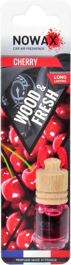 Ароматизатор для авто Nowax Wood Fresh Cherry на зеркало (NX07703)