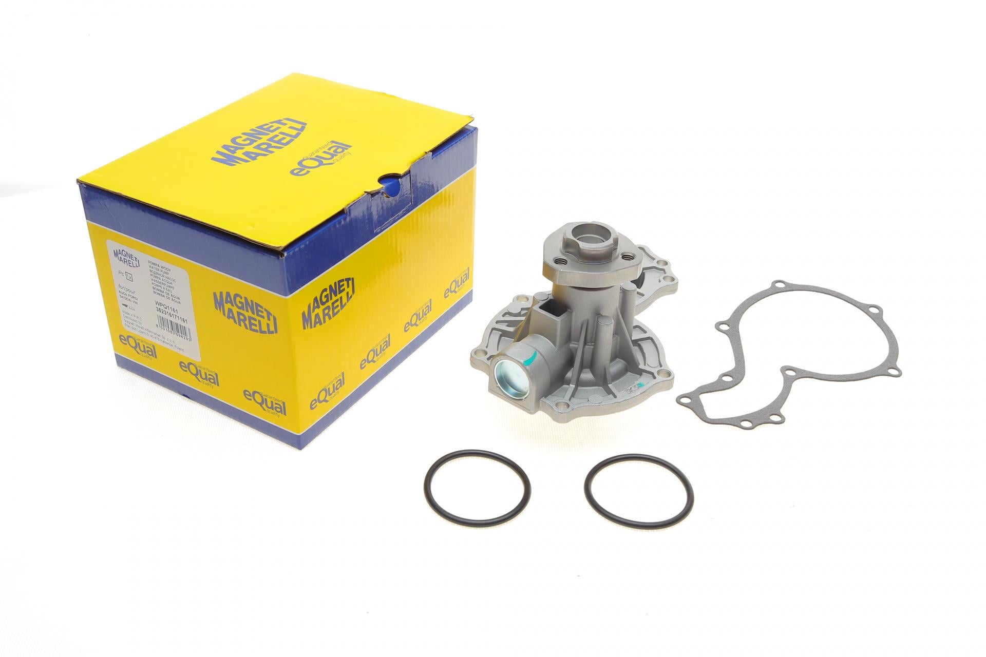 Водяная помпа MAGNETI MARELLI Audi/Seat/VW 1.3-2.0/1.6-2.0i/1.6-1.9D/TD/SDI/1.8GTI/2.0E 78-03 WPQ1161 (352316171161)