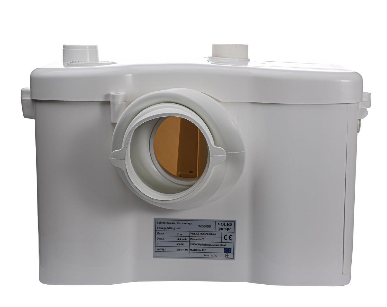 Каналізаційна установка Volks pumpe WC600D WC3 (000008902) - фото 3