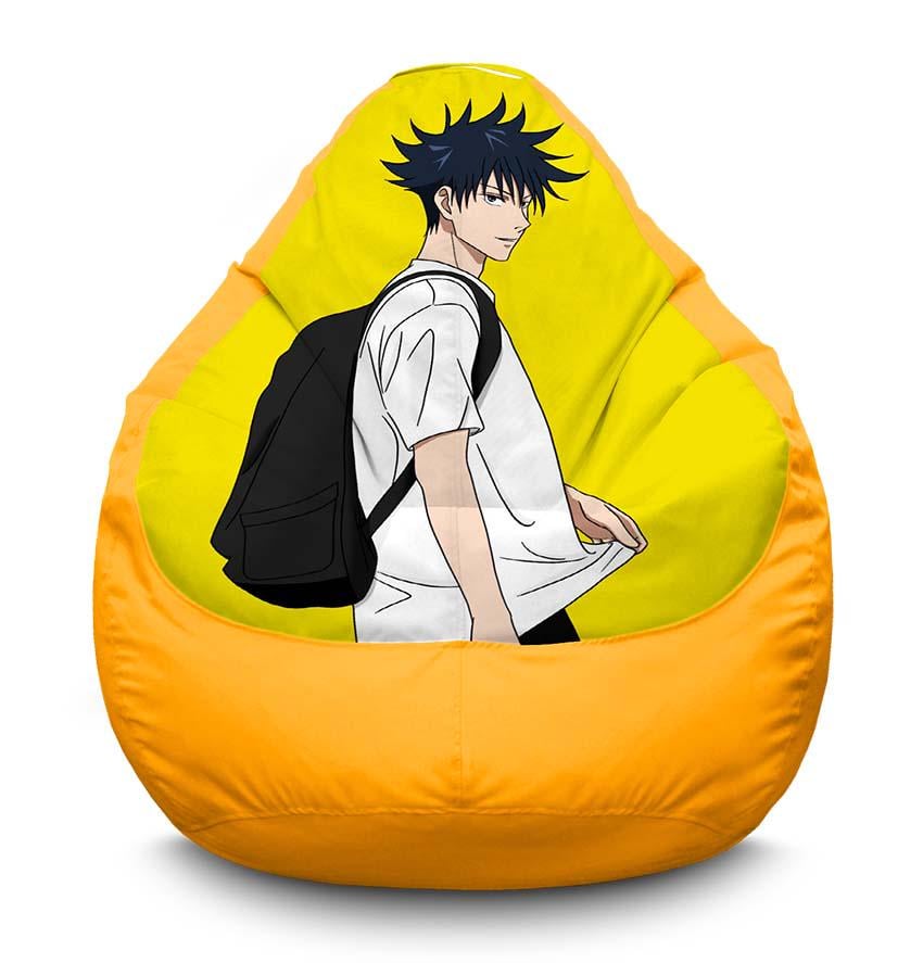 Кресло-мешок iPuff Megumi Fushiguro Jujutsu Kaisen оксфорд XXL 90х125 см Желтый (116943-1) Кресло-мешок iPuff Megumi Fushiguro Jujutsu Kaisen оксфорд XXL 90х125 см Желтый (116943-1)