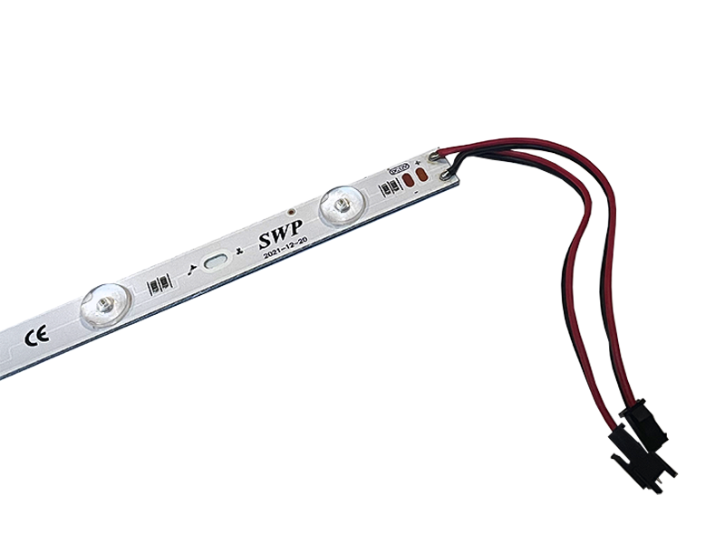 Світлодіодна лінійка з лінзою SWP SMD3030 12 LED 12В 14Вт IP20 6000K 1000мм (5846)