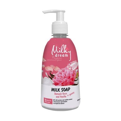 Крем-мыло жидкое Milky Dream дамасская роза и ваниль 500 мл (300158) Крем-мыло жидкое Milky Dream дамасская роза и ваниль 500 мл (300158)