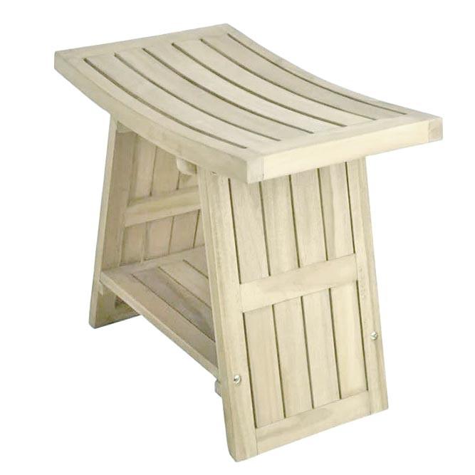 Стілець для ванної з дерева Рупіль Бланже (ТВН-002101)