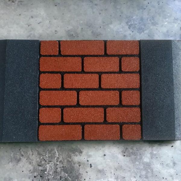 Фасад гумовий Цегла 500х500х20 мм Червоний (2562227271) - фото 5 Фасад гумовий Цегла 500х500х20 мм Червоний (2562227271) - фото 5