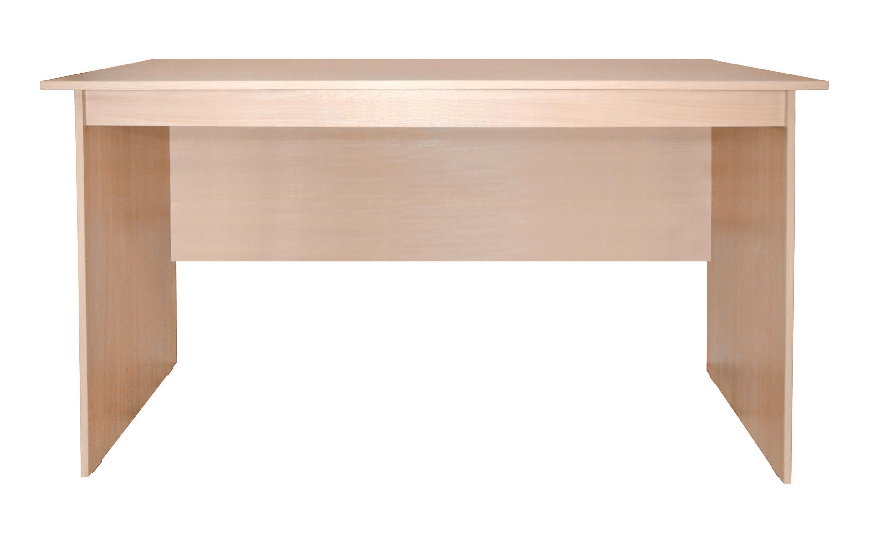 Стол письменный МАКСИ-МЕбель Вега без тумбы плюс Дуб молочный (11699)