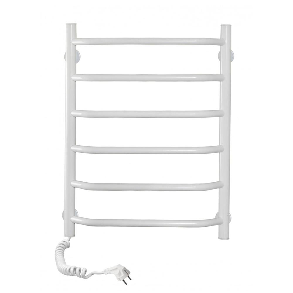 Полотенцесушитель электрический SANTAN Лестница Блюз левосторонняя 480х600 мм Белый (111941)