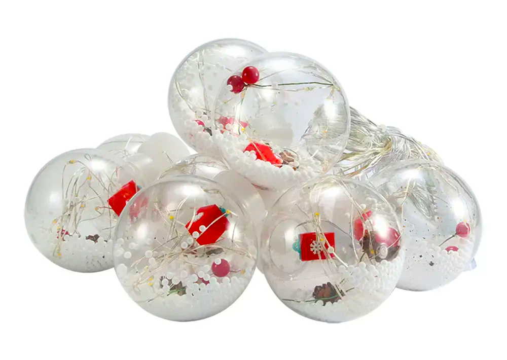 Гірлянда Штора шар 3х1,5 м Білий (30854140)