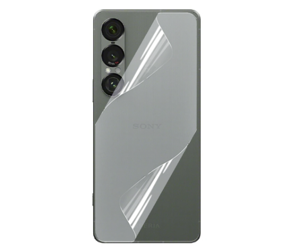 Пленка противоударная гидрогелевая Hydrogel Film для Sony Xperia 1 VII на заднюю панель Transparent