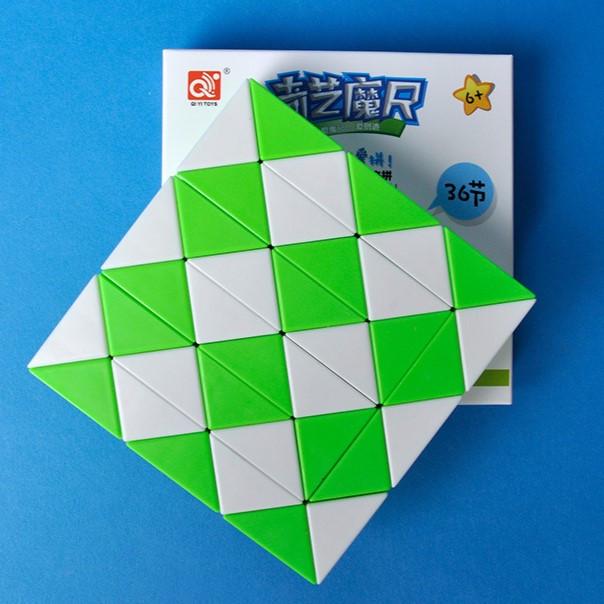 Головоломка змейка QiYi Rubik's 62 см/36 элементов Blue (136845) - фото 4 Головоломка змейка QiYi Rubik's 62 см/36 элементов Blue (136845) - фото 4
