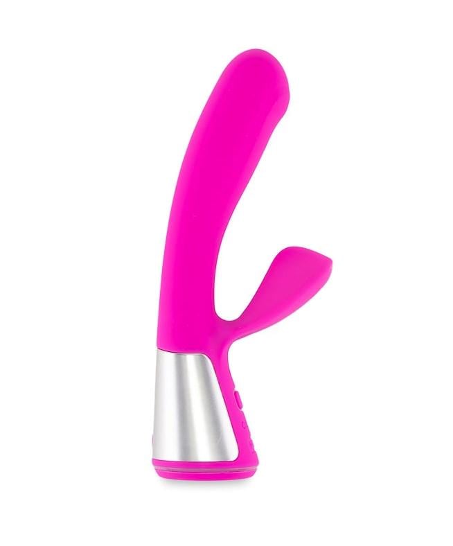 Вибратор-кролик Ohmibod Fuse KIIROO с интерактивным подключением Розовый