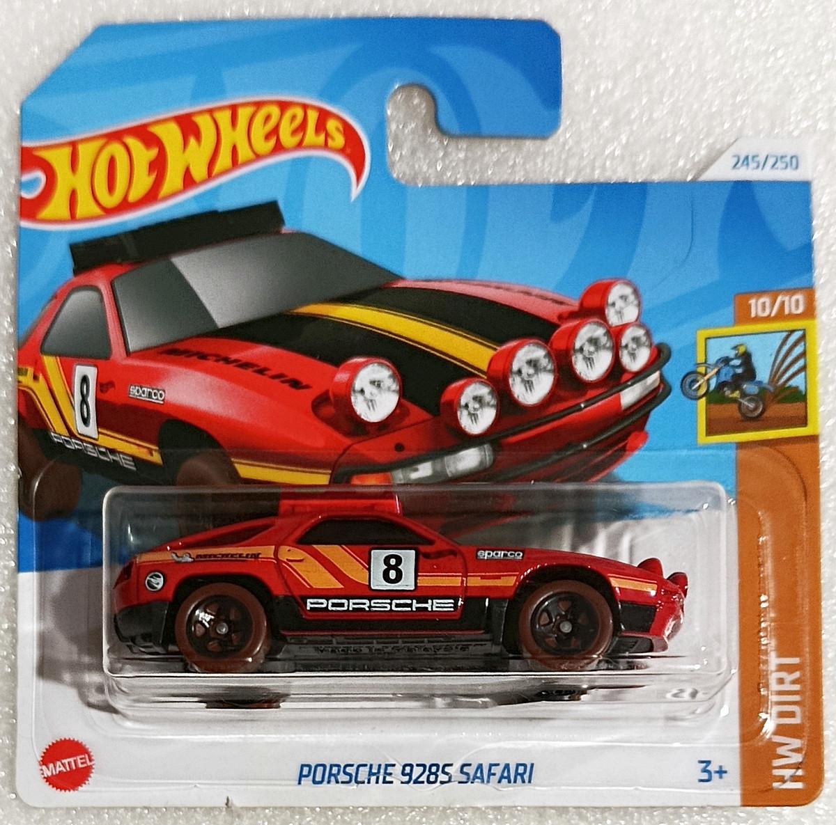 Игрушечная машинка Hot Wheels Porsche 928S Safari 2024 Dirt Treasure Hunt №245 (HTF29)