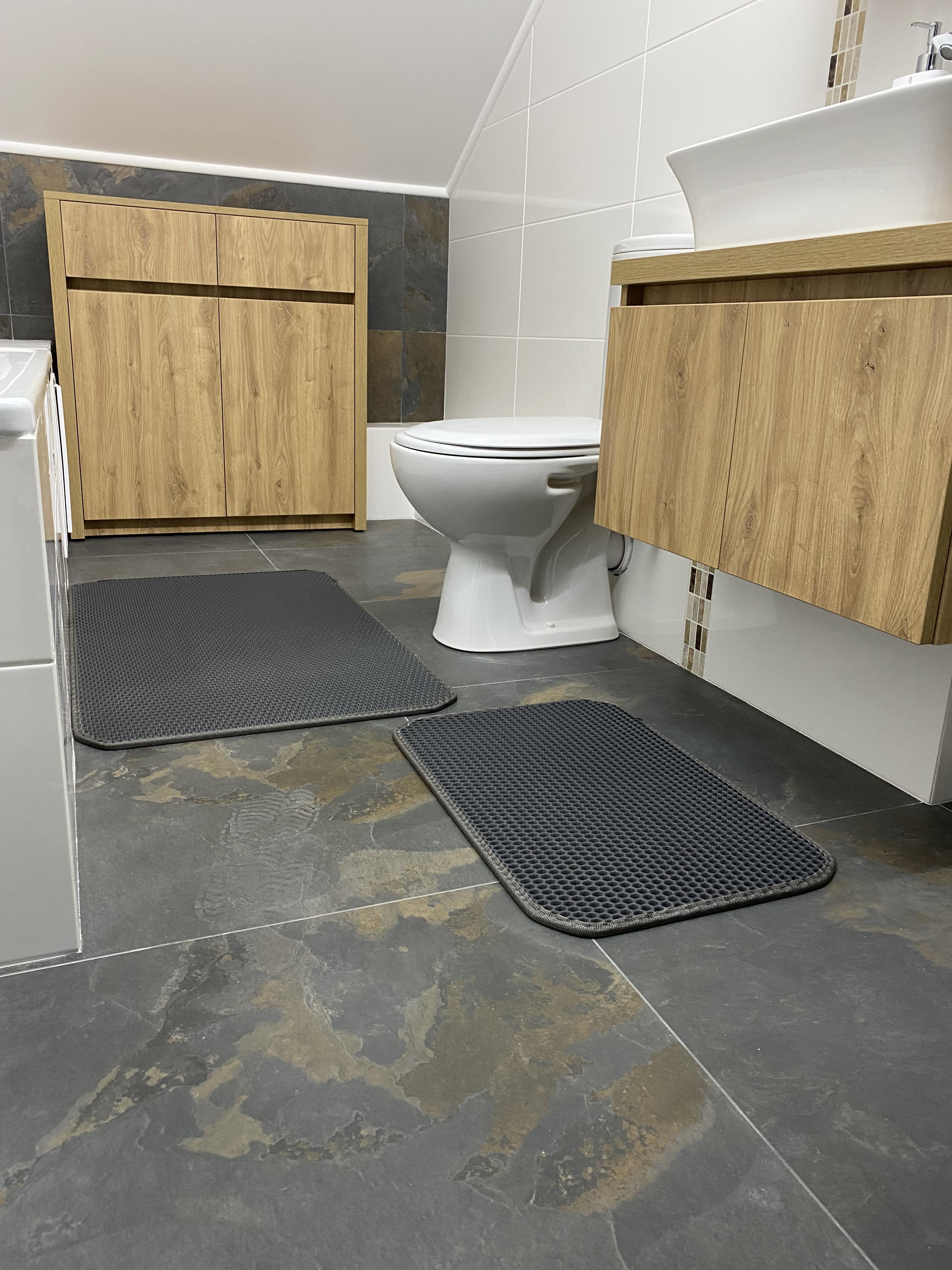 Коврик для ванной комнаты Кот в коробке придверный 60х40 см Бежевый (2214) - фото 10 Коврик для ванной комнаты Кот в коробке придверный 60х40 см Бежевый (2214) - фото 10