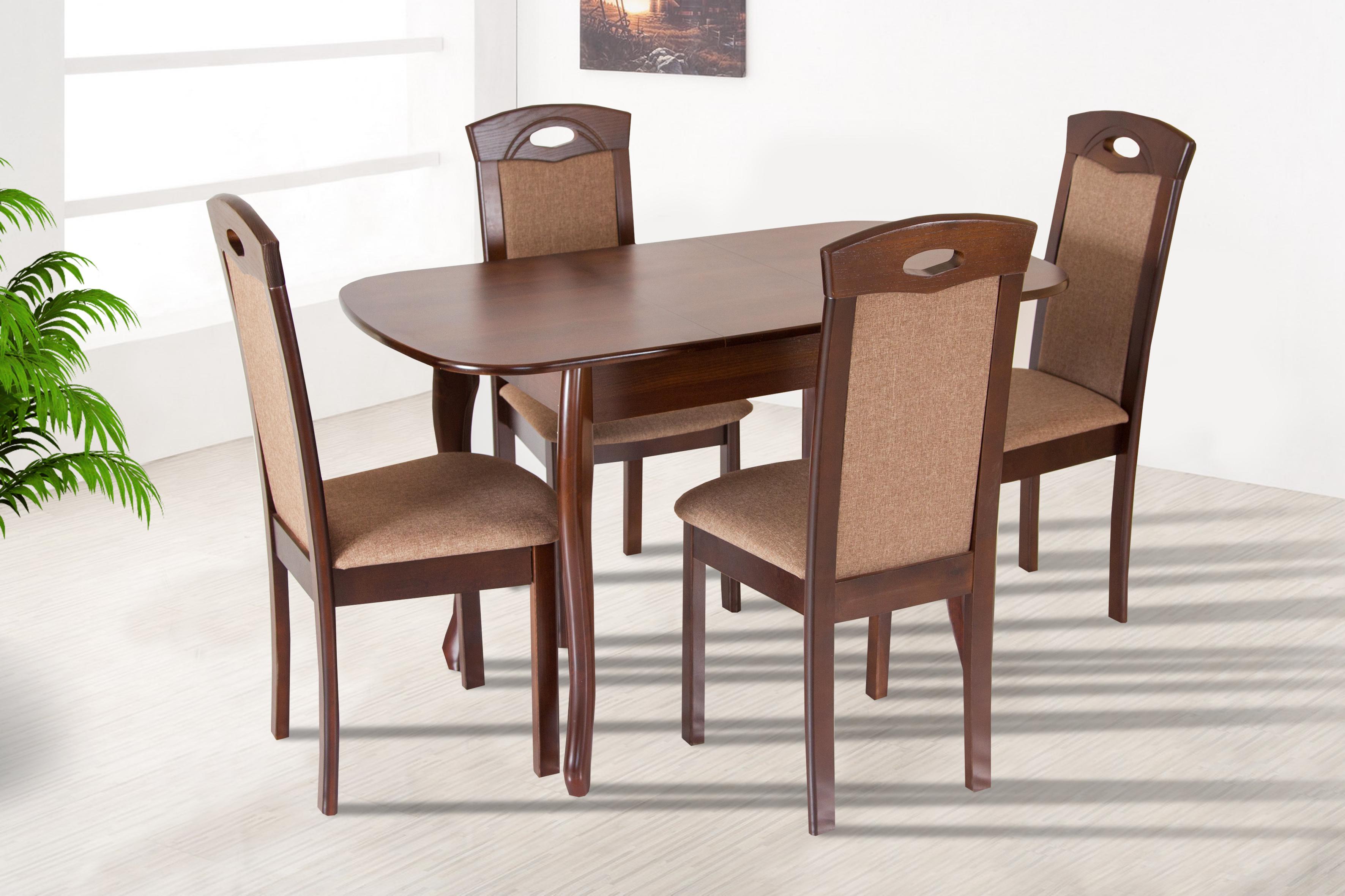 Обеденный стол Ультра Кантри 930/1180х670х760 мм Темный орех (GAА0036404) - фото 3 Обеденный стол Ультра Кантри 930/1180х670х760 мм Темный орех (GAА0036404) - фото 3