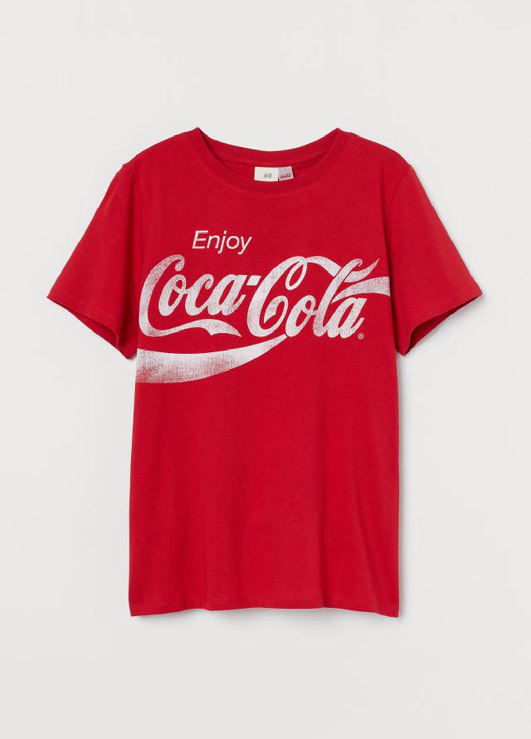 Футболка H&M L Красный (762470b45)