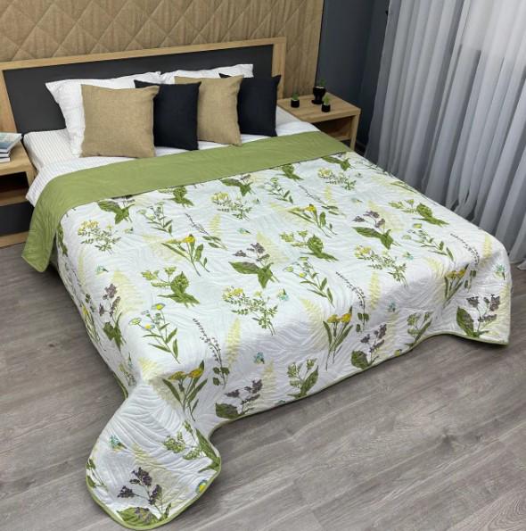 Покривало на ліжко Decorator Spring Glade двостороннє 160х215 см Різнобарвний (85-187 2) Покривало на ліжко Decorator Spring Glade двостороннє 160х215 см Різнобарвний (85-187 2)