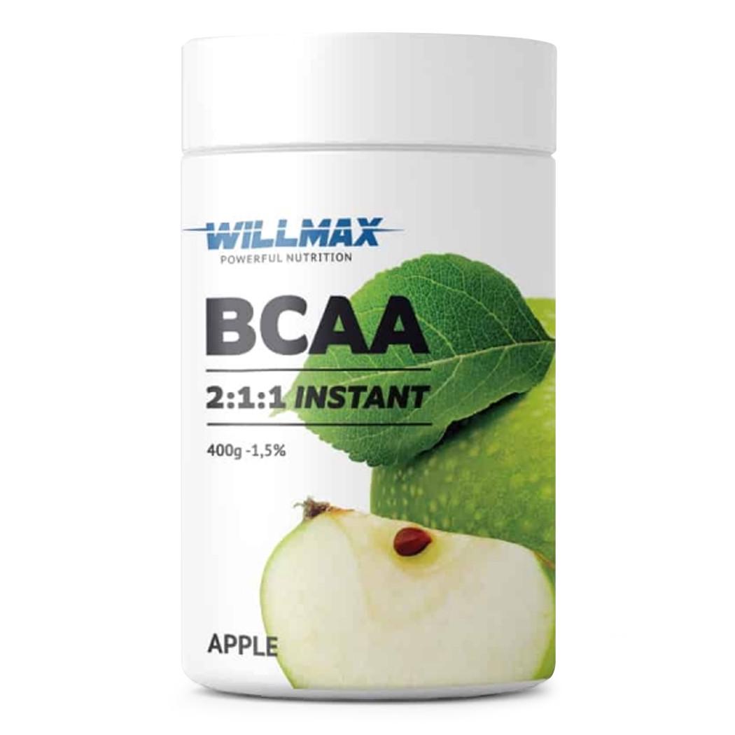 Аминокислота Willmax BCAA 2:1:1 Instant Яблоко 400 г (10563-09) Аминокислота Willmax BCAA 2:1:1 Instant Яблоко 400 г (10563-09)