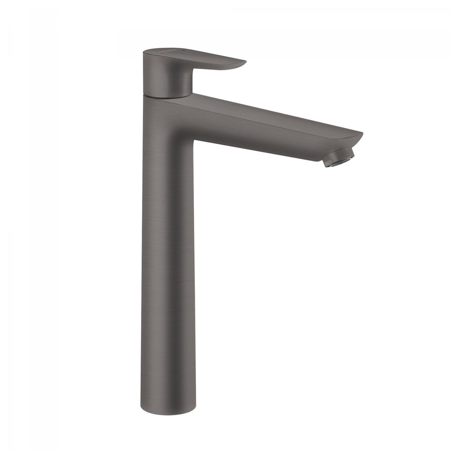 Змішувач на умивальник Hansgrohe Talis E 240 з донним клапаном латунь Чорний глянець (71716340)