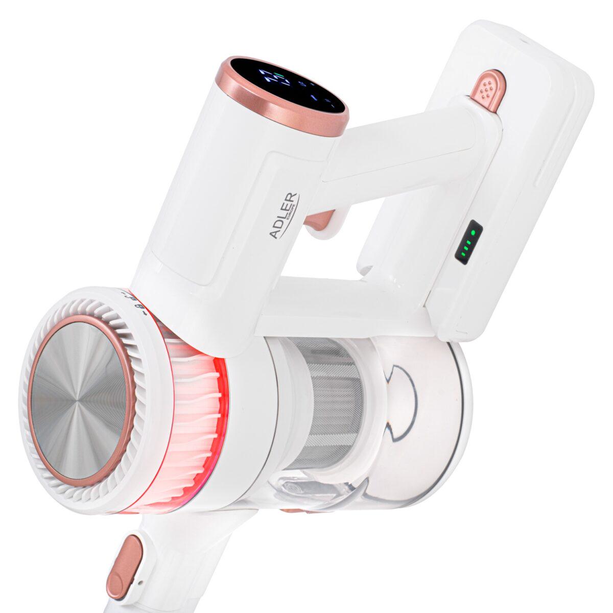 Пилосос ручний Adler AD 7079 акумуляторний LED EPA12 HEPA13 DUST SCANNER 6500-25000Па (2160) - фото 17 Пилосос ручний Adler AD 7079 акумуляторний LED EPA12 HEPA13 DUST SCANNER 6500-25000Па (2160) - фото 17