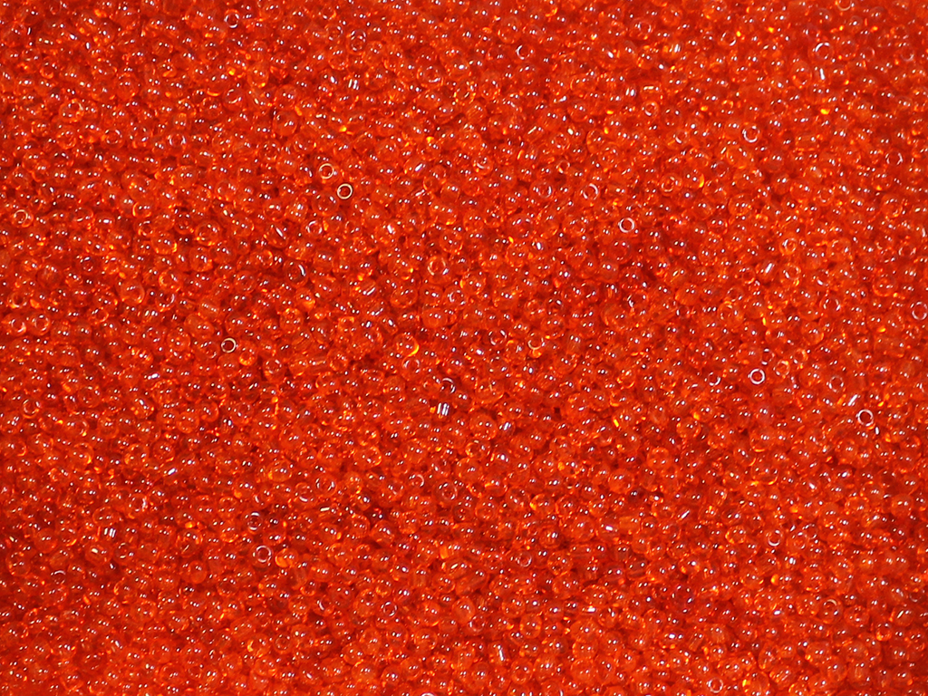 Бисер мелкий Deluxe 5 12/0 100 г Красный