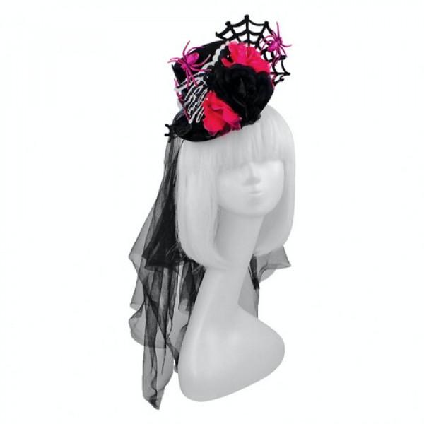 ᐉ Шляпа Seta Glamorous Spider с фатой (19-983BLK-ML) • Купить в Киеве ...