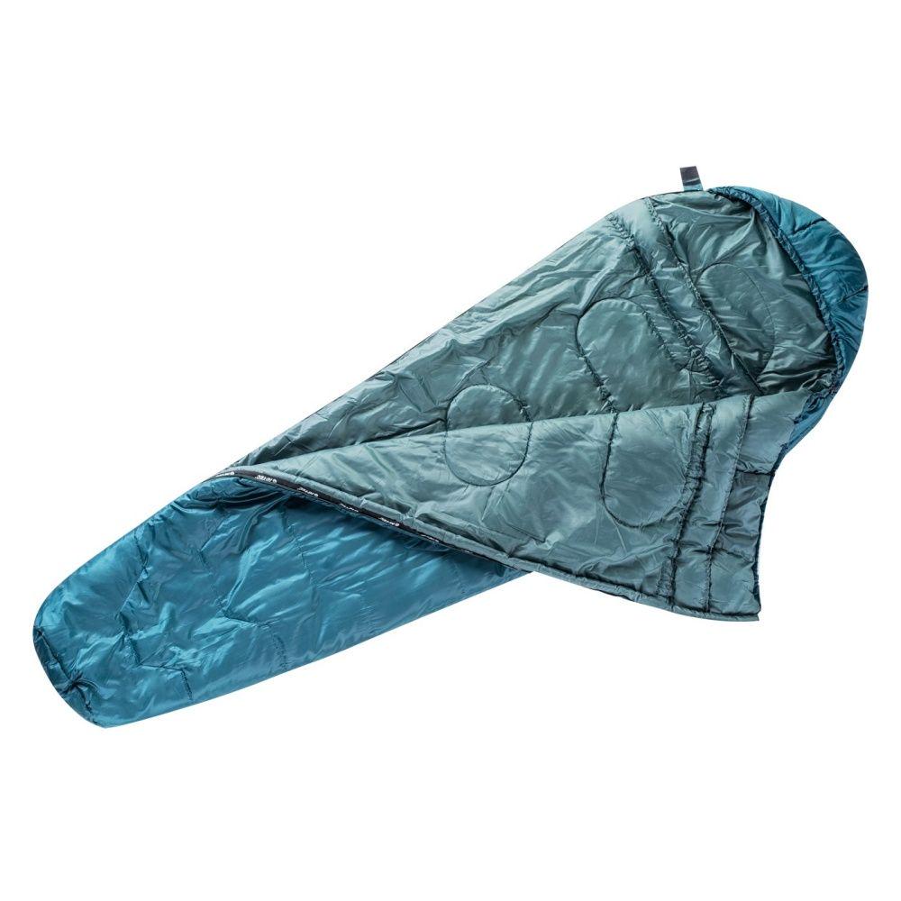 Спальный мешок Hi-Tec Arez II 230x80 см Right Zip Deep Teal/Silver Pine (HT-AREZ2-DSR)