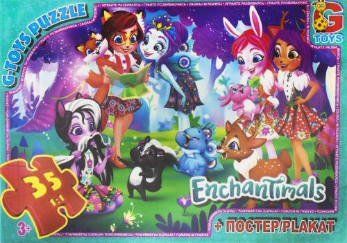 Пазлы из серии Enchantimals 35 элементов (2987458623)