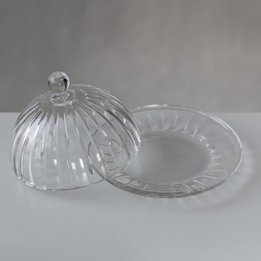 Блюдо скляне з кришкою Класична елегантність 19 см (40165) - фото 4 Блюдо скляне з кришкою Класична елегантність 19 см (40165) - фото 4