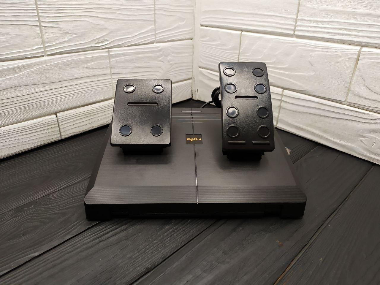 Руль игровой Pxn V3 Pro | Игровой руль с педалями | Игровой руль для компьютера | Джойстик руль для ПК-2060 - фото 5