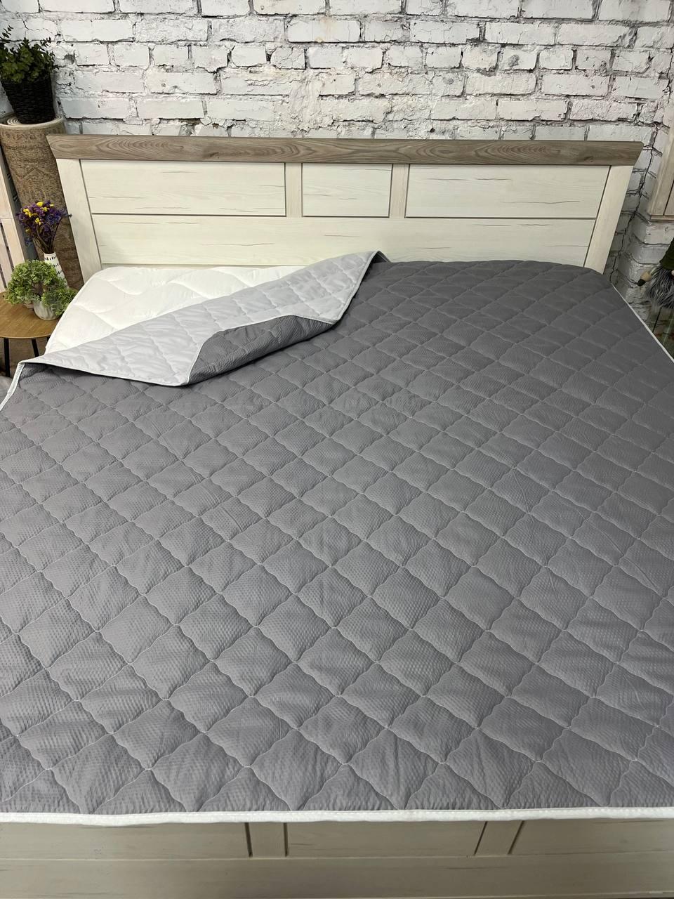 Одеяло холлофайбер/микрофибра 175х210 см Серый (Д-al-lito-kovdra25-002-02) - фото 4 Одеяло холлофайбер/микрофибра 175х210 см Серый (Д-al-lito-kovdra25-002-02) - фото 4