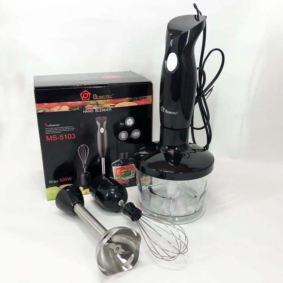 Блендер DOMOTEC 3в1 занурювальний 500 Вт (MS-5103) - фото 20