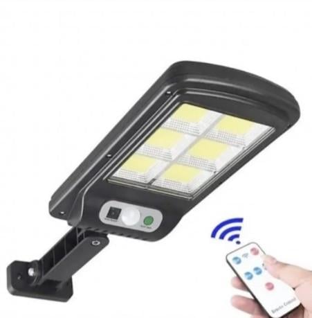 Уличный фонарь на столб Solar Street Light BL BK 120-6COB/7498 на солнечной батарее - фото 3