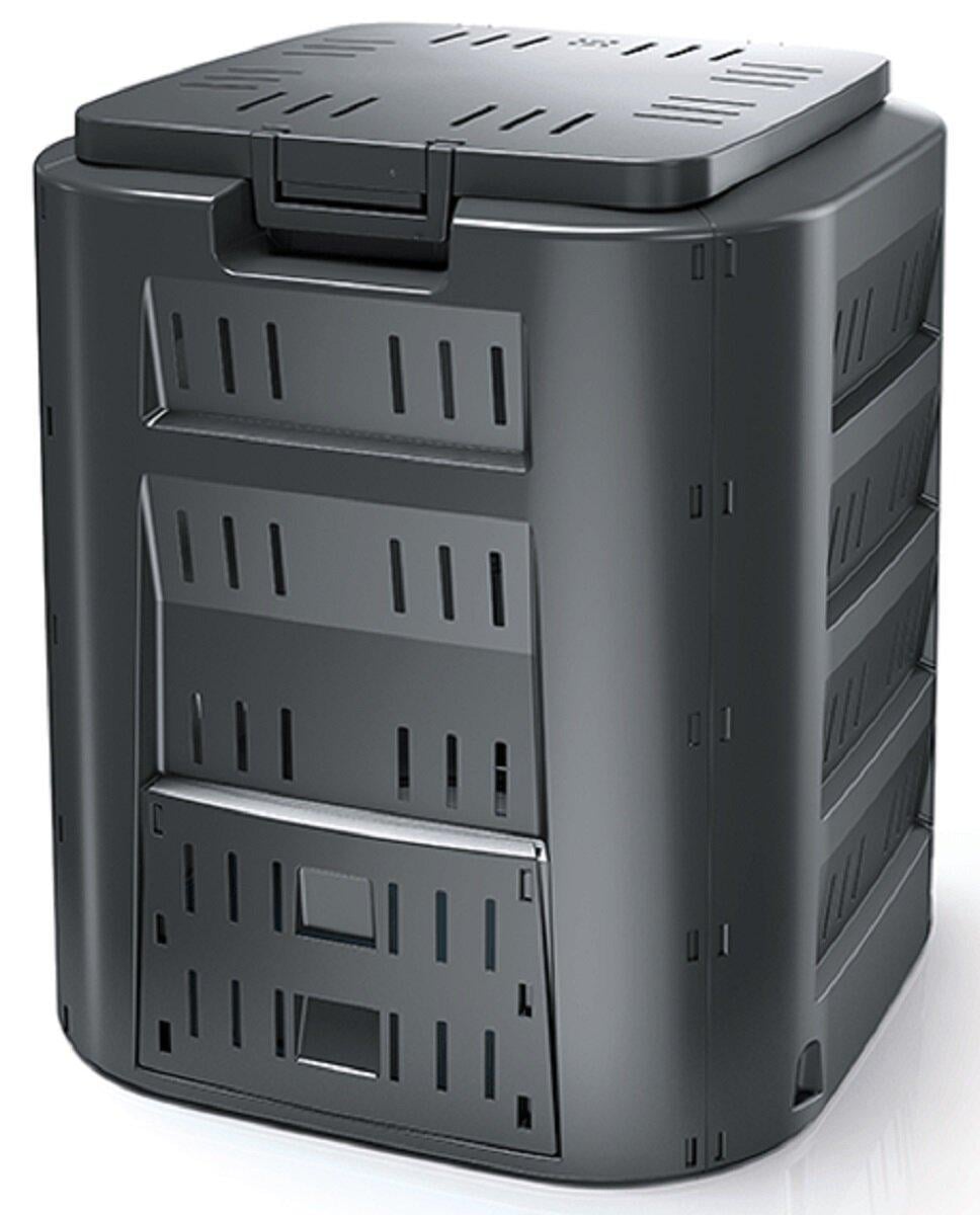Контейнер для компоста садовый Prosperplast Compogreen 320 л Черный (IKST320C-S411 32) Контейнер для компоста садовый Prosperplast Compogreen 320 л Черный (IKST320C-S411 32)