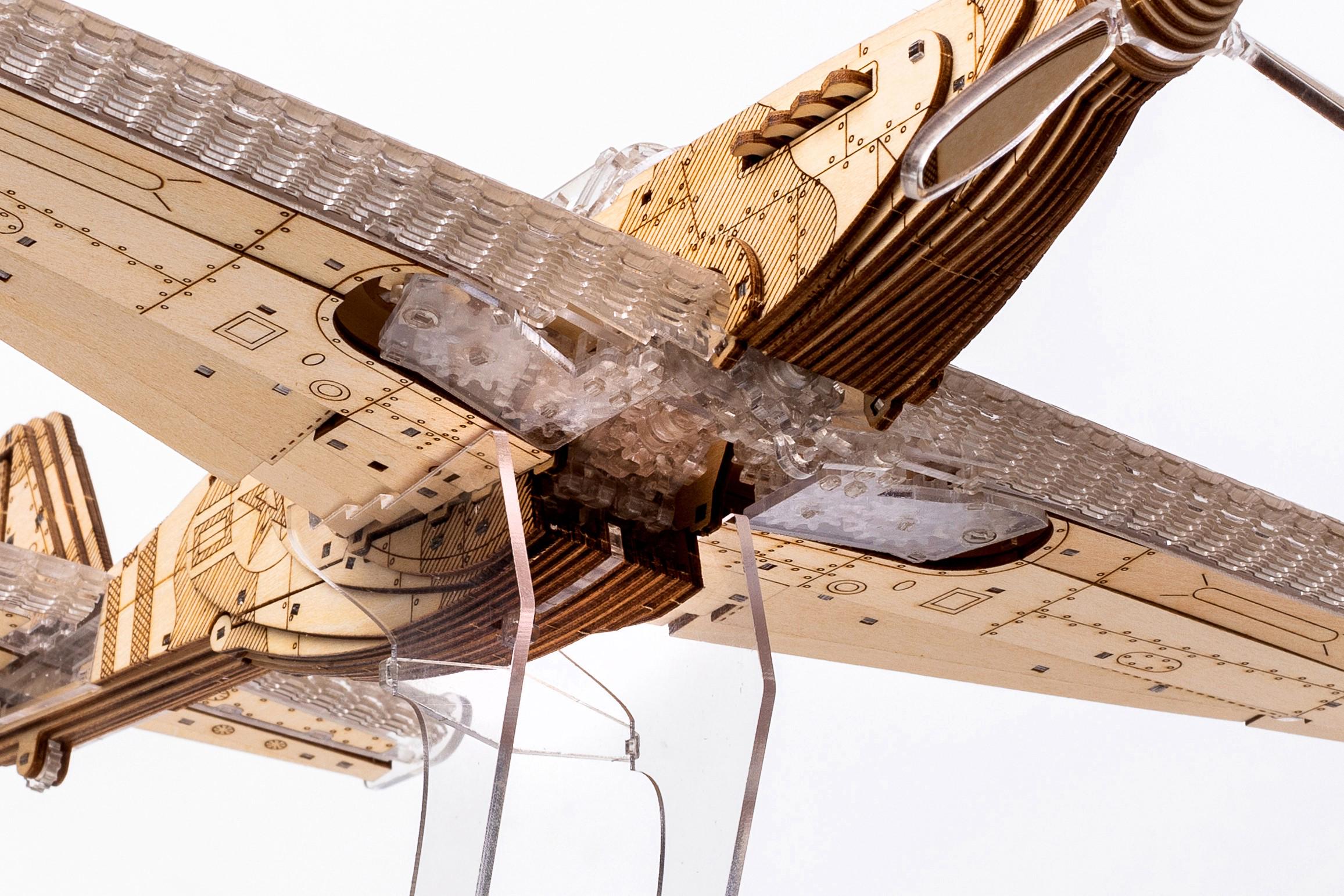 Конструктор дерев'яний Vіter Models Літак Другої світової Speedfighter (SpeedFighter) - фото 9