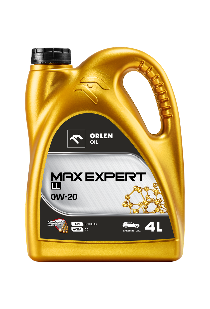 Моторне мастило Orlen Oil MaxExpert LL 0W-20 4 л