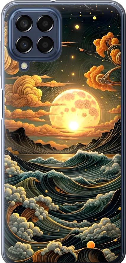 Чохол на Samsung Galaxy M33 M336B Арт хвилі (6332u-2633-42517)